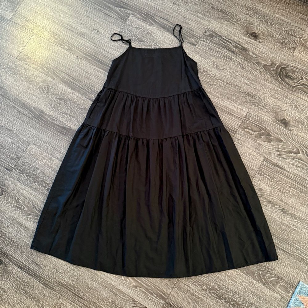 Enza Costa Cotton Tiered Dress - Picture 5 of 5